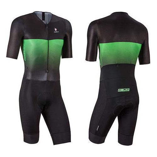 Nalini XBlack Body Skinsuit - Green - Classic Cycling