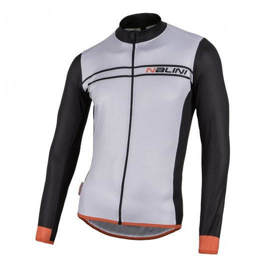 Nalini Sinello Warm Long Sleeve Jersey - Gray - Classic Cycling