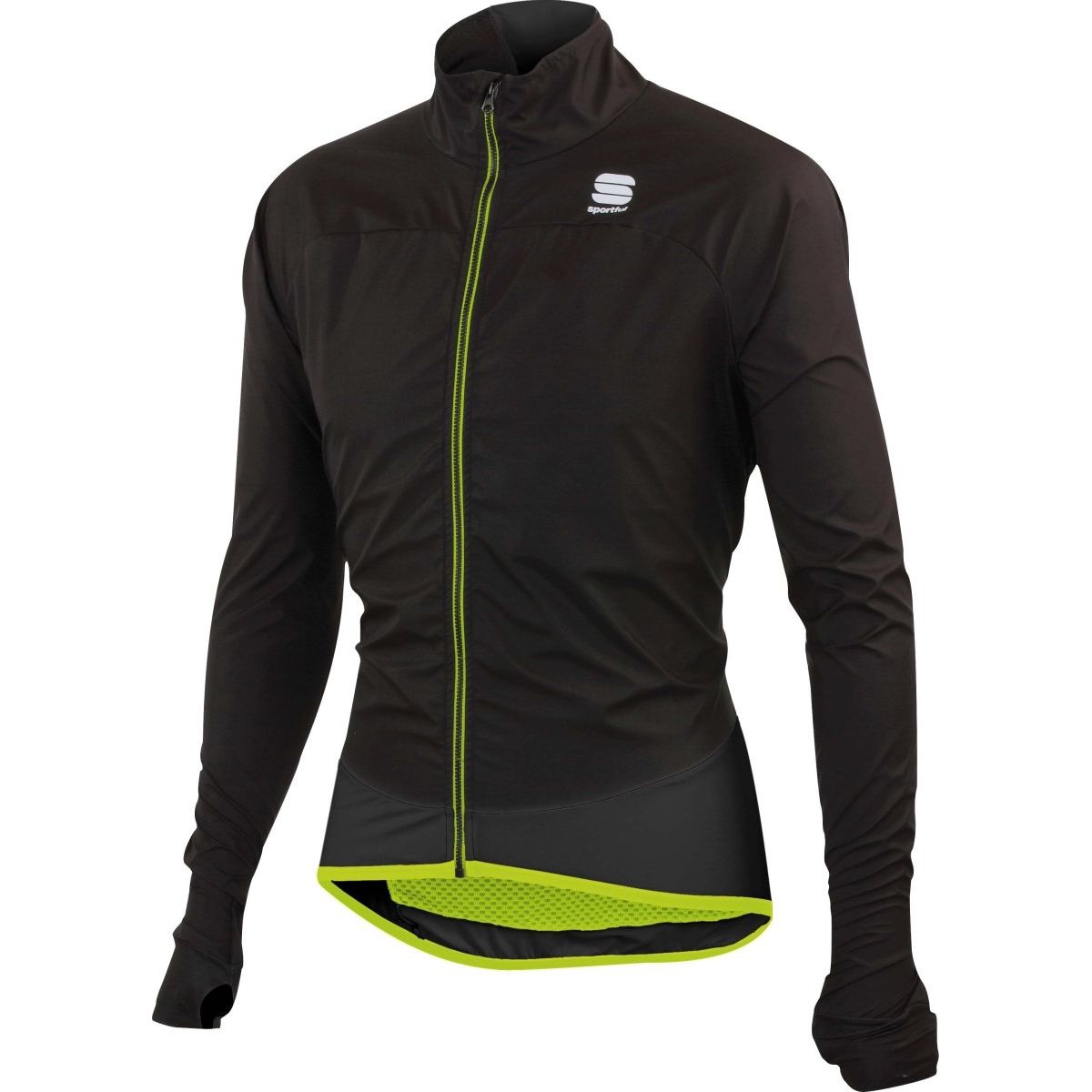 Sportful Ultra Light WS Jacket - black-yellow fluo - Classic Cycling