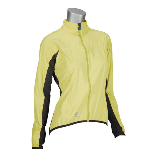 Womens Hincapie Tour LT Cycling Jacket - Large Yellow - Classic Cycling