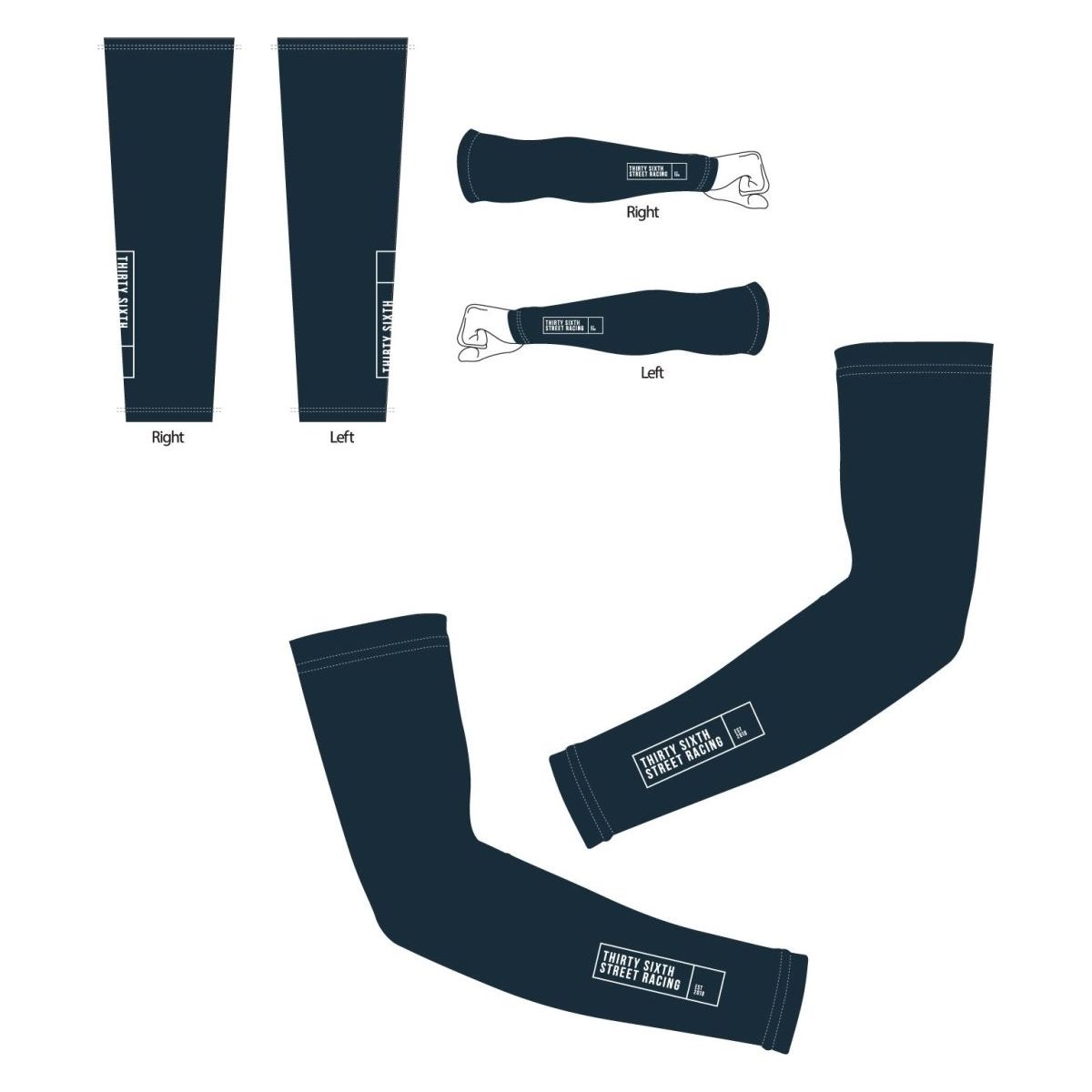 36th Winter Weight Arm Warmers 2025 - Classic Cycling