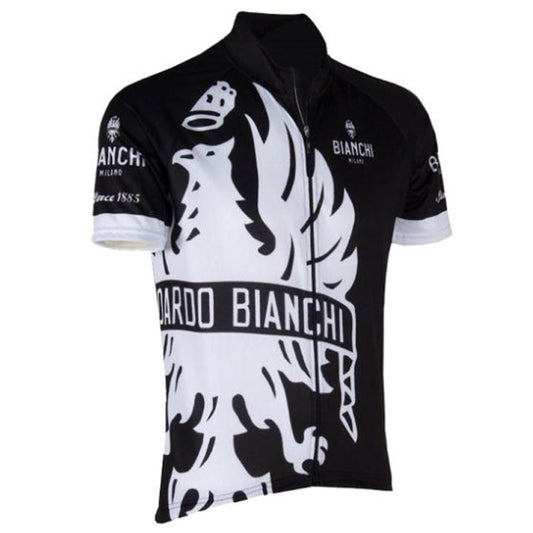 Bianchi Milano Cinca Long Zip Short Sleeve Jersey