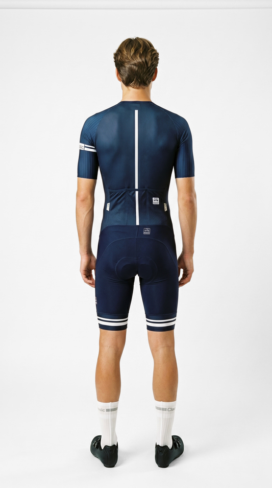 Classic Cycling Ice Aero Road Suit – Navy