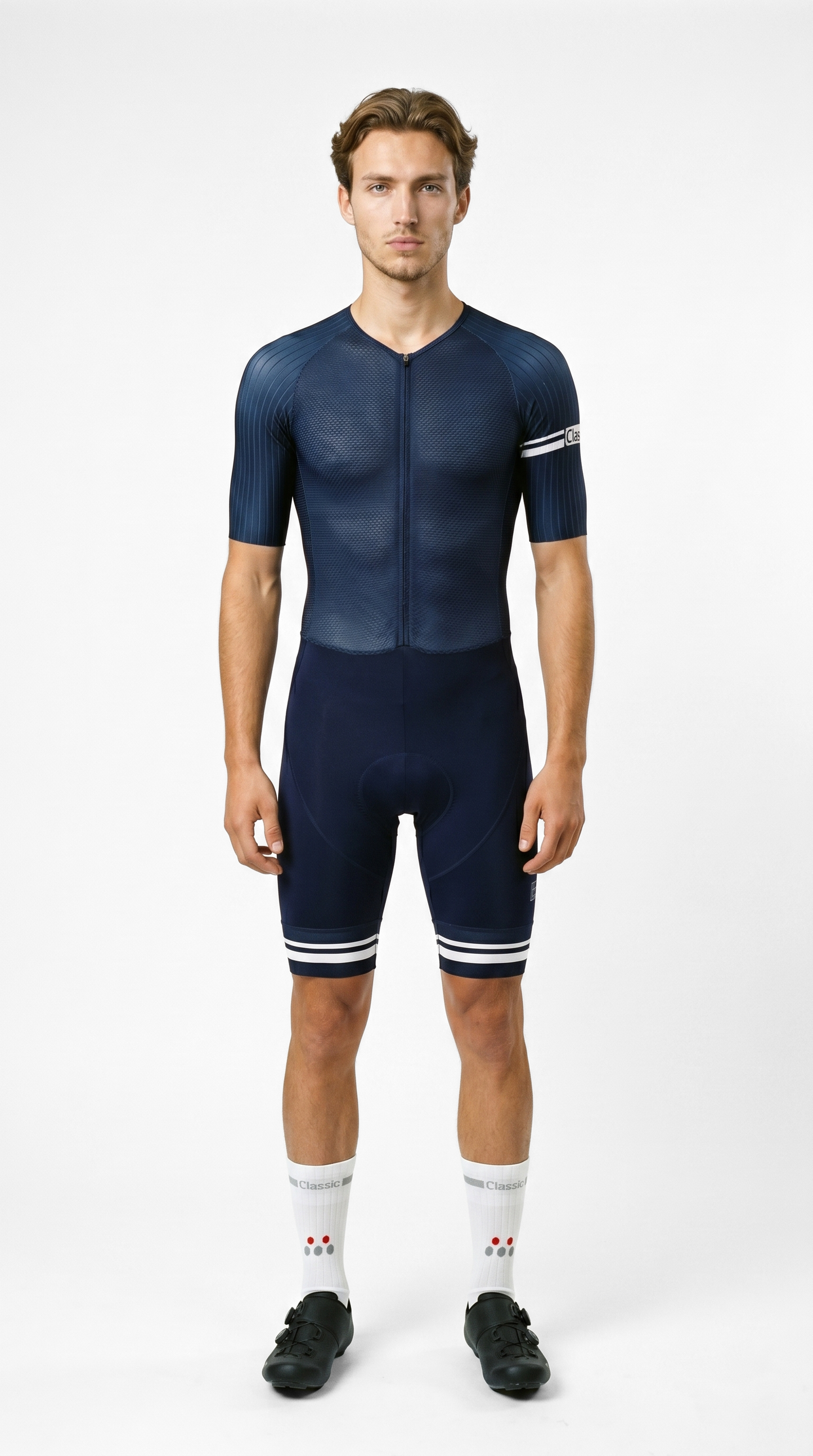 Classic Cycling Ice Aero Road Suit – Navy
