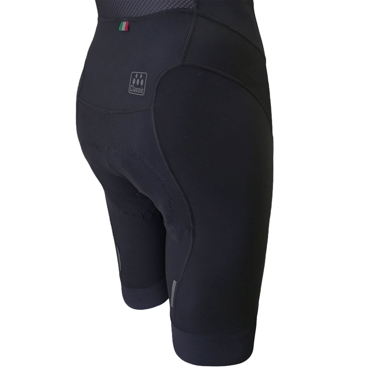 VeloPrima Flatlock stitching detail showing durable, chafe-free construction