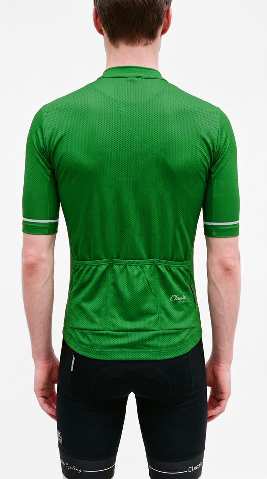 Classic Cycling Elegara Jersey – Men's Green