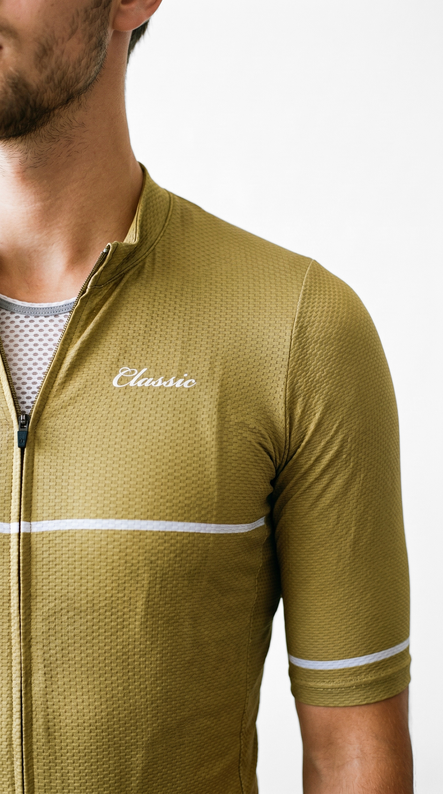 Classic Cycling Elegara Jersey – Men's Gold
