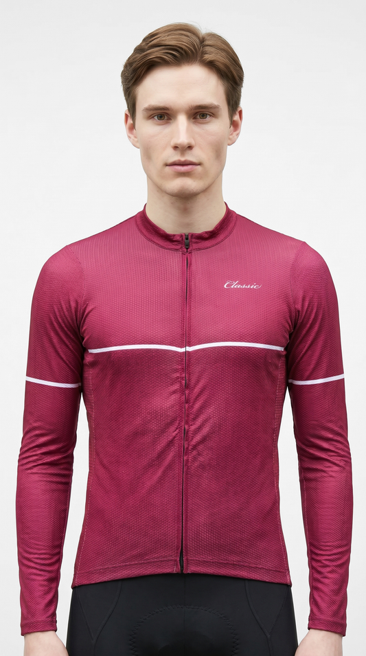 Classic Cycling Elegara Jersey – Men's - SAMPLE STOCK Long Sleeve