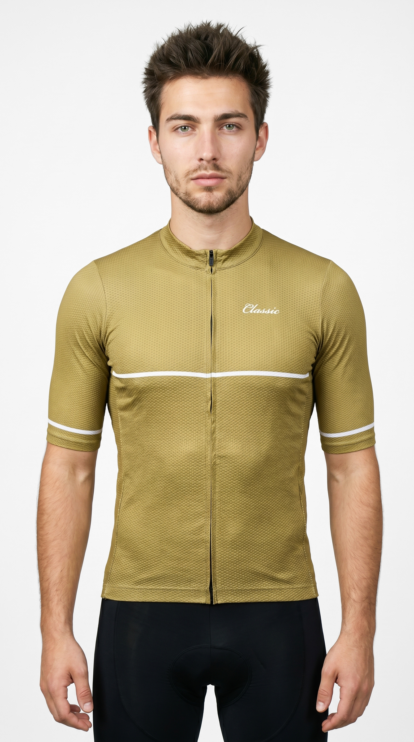Classic Cycling Elegara Jersey – Men's Gold