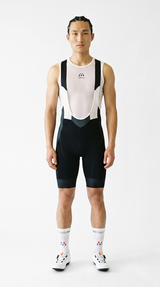 Classic Cycling Elite V.1.1 Men's Compression Bib Shorts – Black