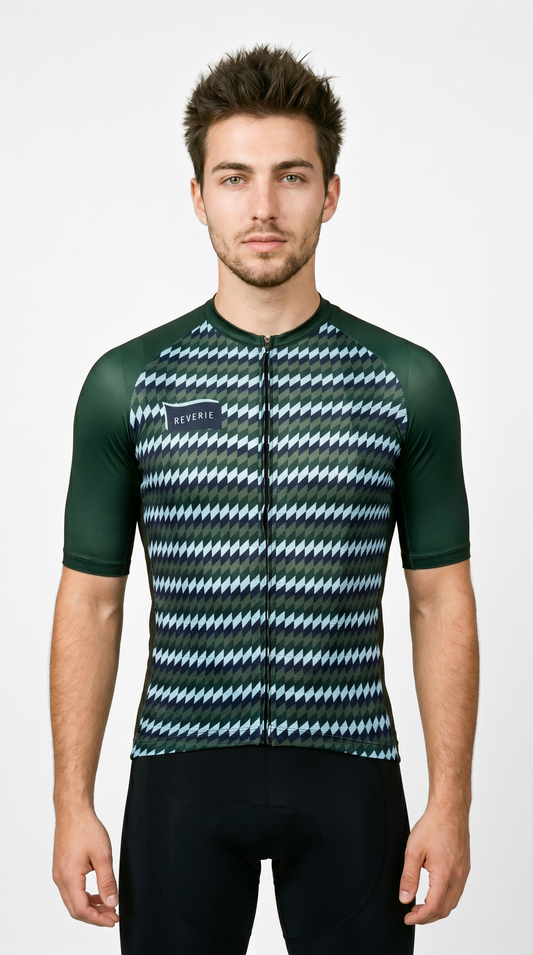 Classic Cycling Artist Series Ice Jersey - Men's - Herring