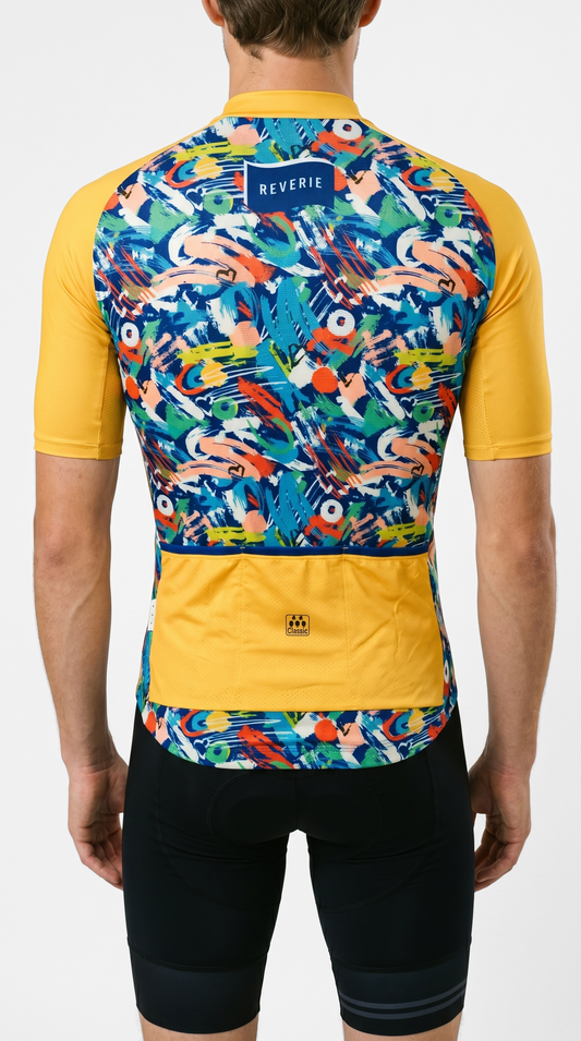 Classic Cycling Artist Series Ice Jersey - Men's - Art Informel