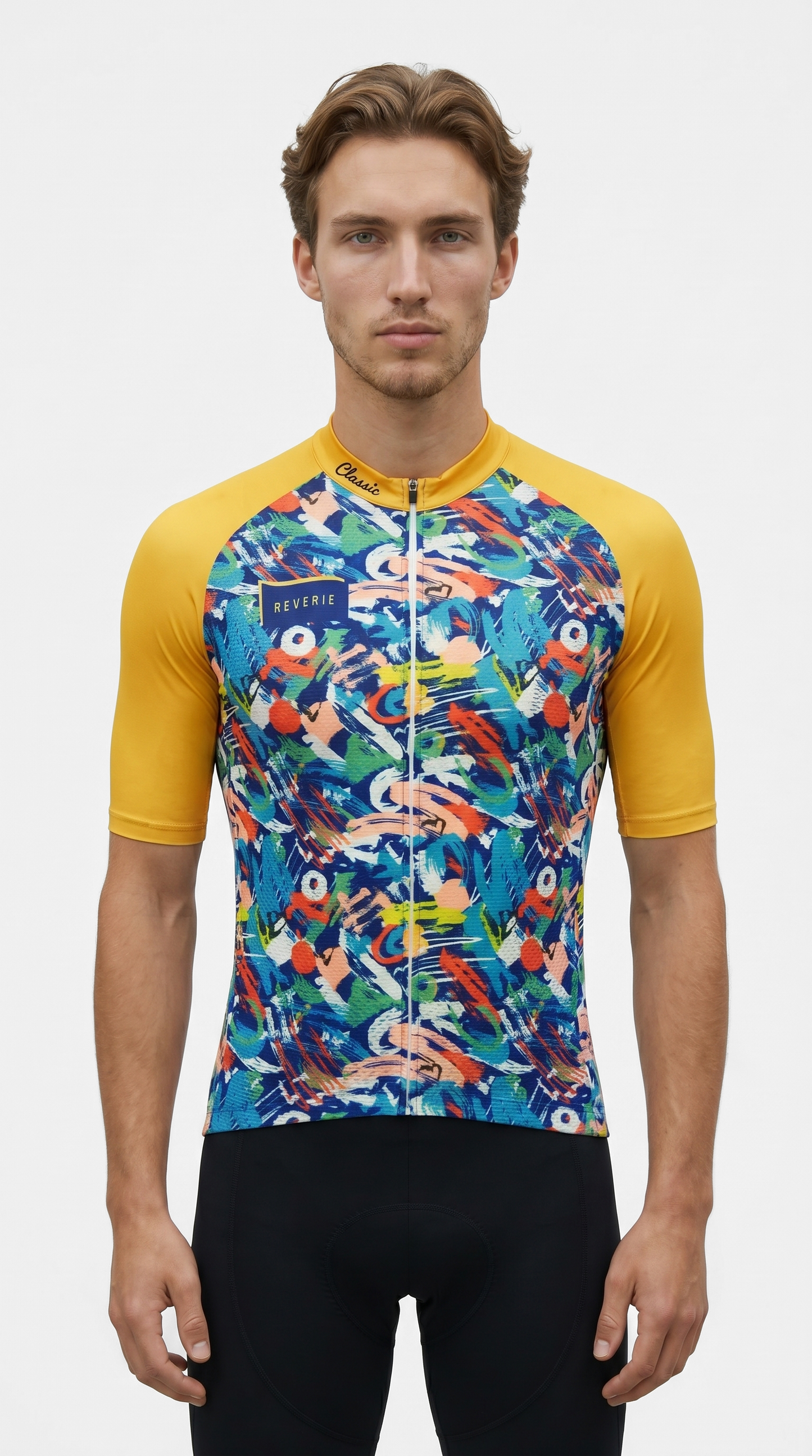 Classic Cycling Artist Series Ice Jersey - Men's - Art Informel