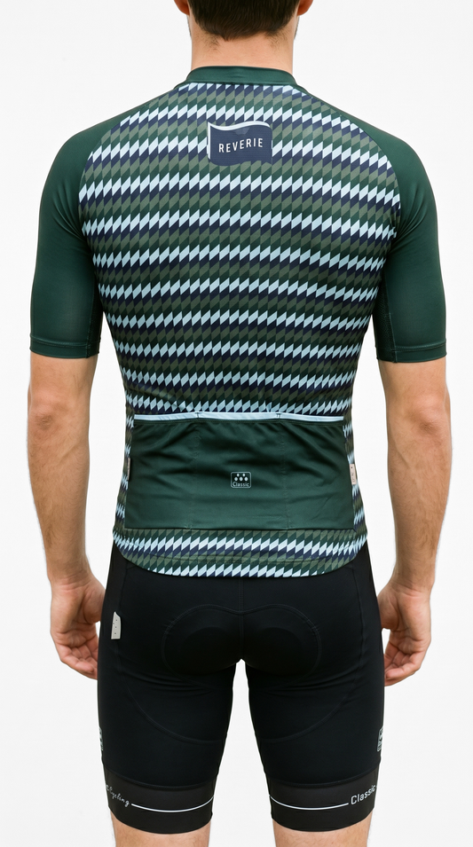Classic Cycling Artist Series Ice Jersey - Men's - Herring