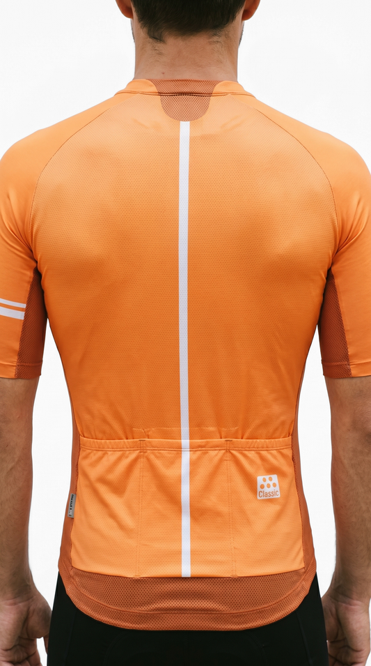 Classic Cycling Ice Jersey - Men's - Orange