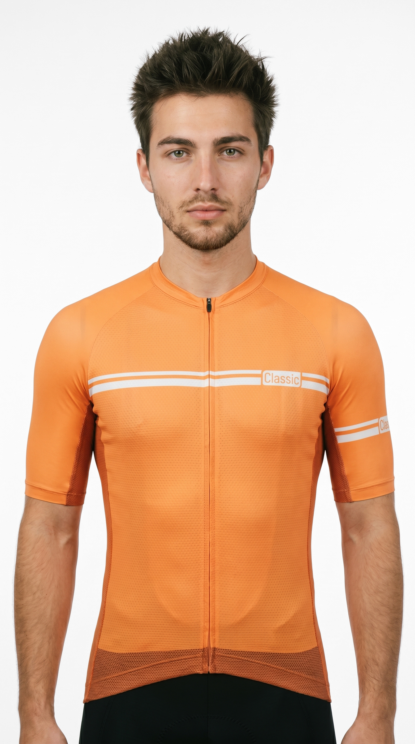 Classic Cycling Ice Jersey - Men's - Orange
