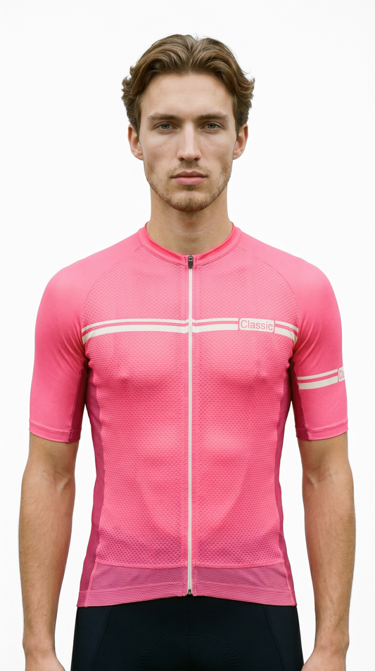Classic Cycling Ice Jersey - Men's - Pink