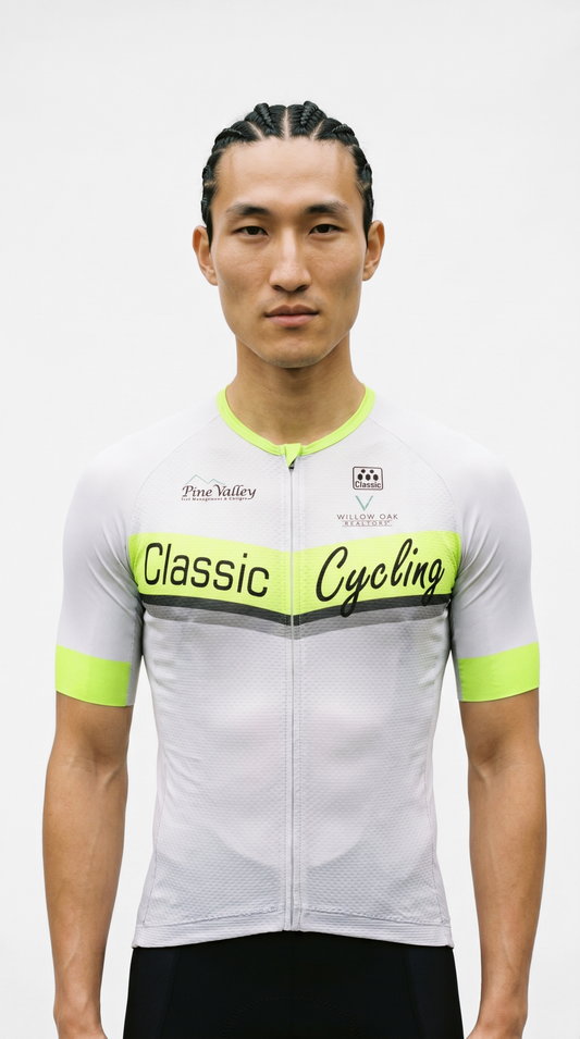 Classic Cycling Ice PRO Jersey - Men's - Silver
