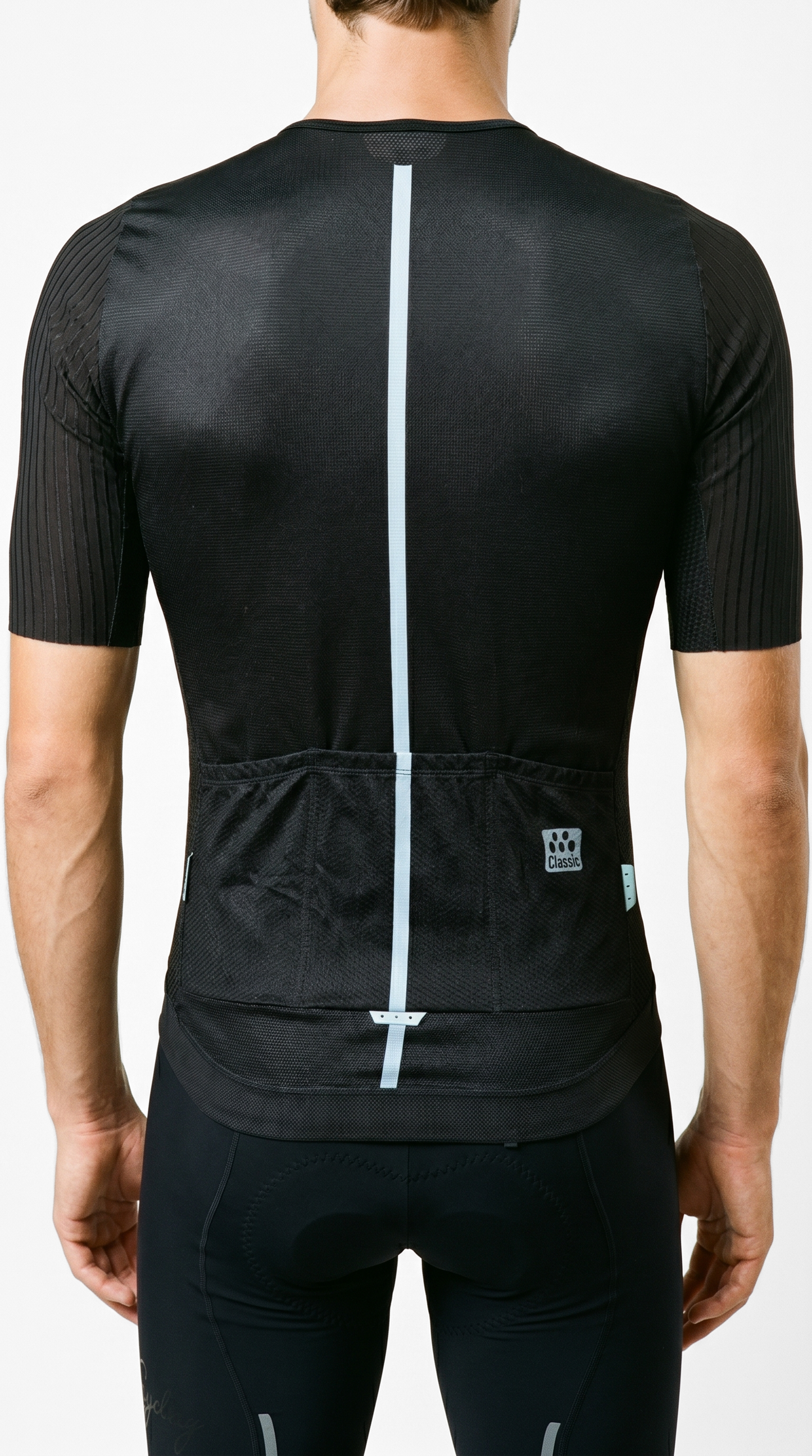 Classic Cycling Ice Jersey - Men's - Black