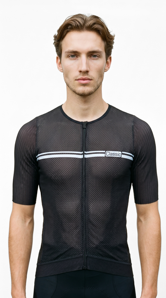 Classic Cycling Ice Jersey - Men's - Black