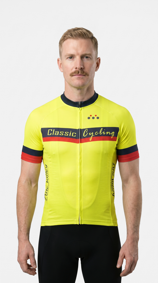 Classic Cycling Metric Jersey – Fluo