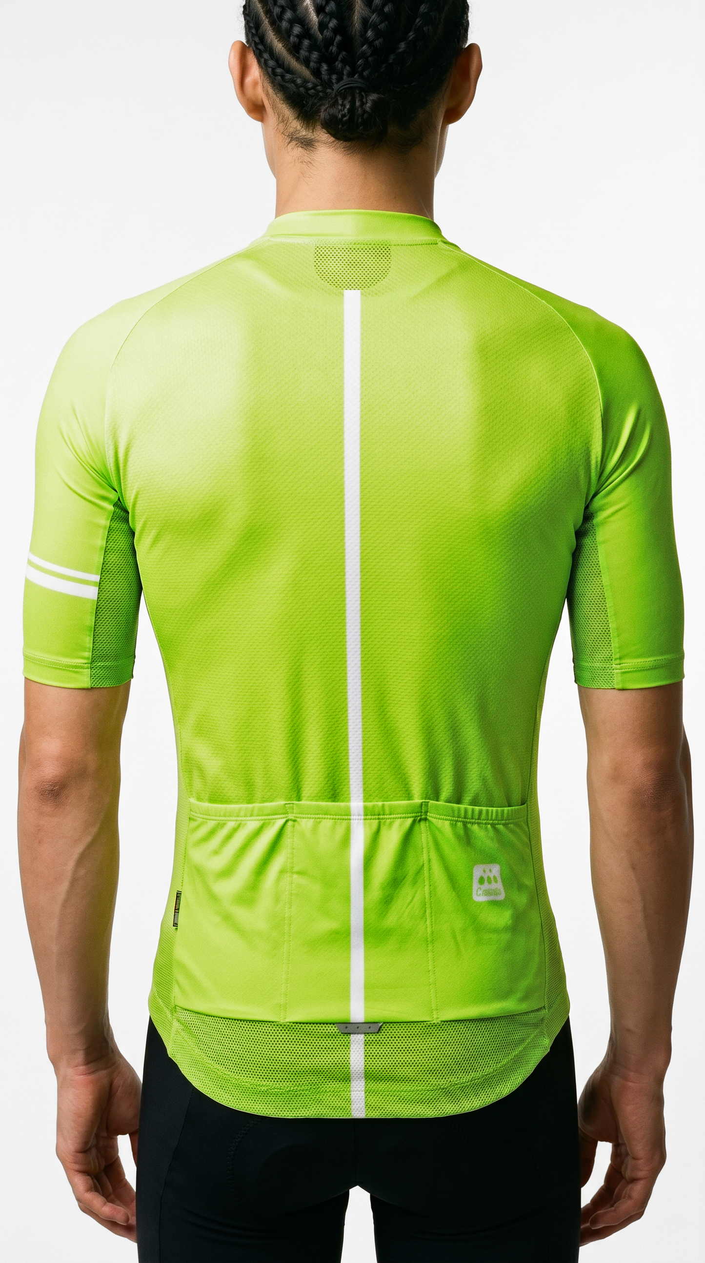 Classic Cycling Ice Jersey - Men's - Fluo Green