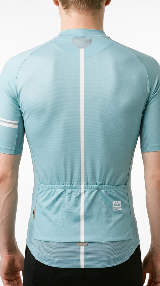 Classic Cycling Ice Jersey - Men's - Light Blue
