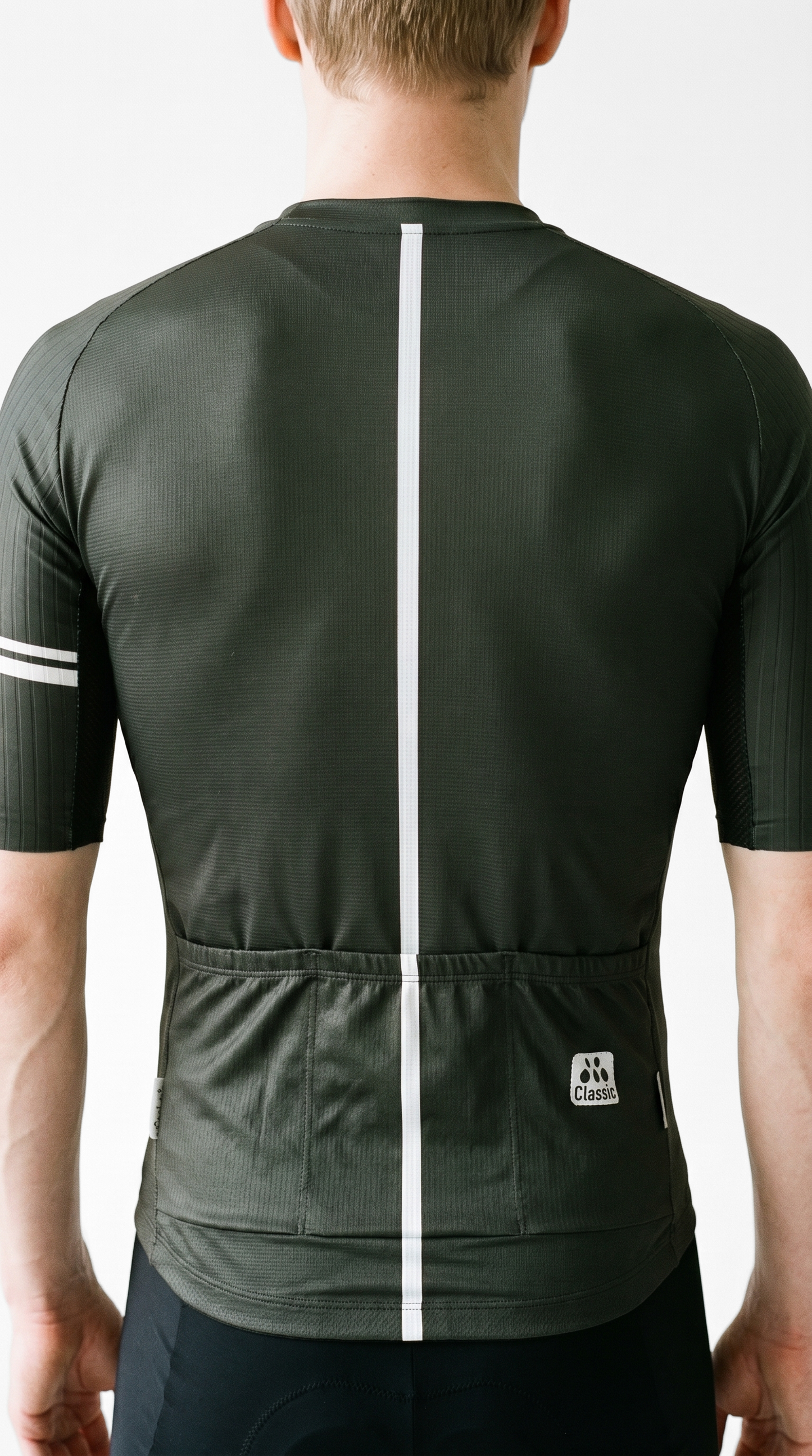 Classic Cycling Ice Elite Jersey - Men's - Olive