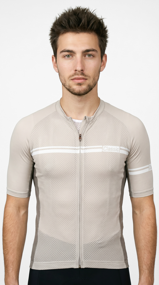 Classic Cycling Ice Jersey - Men's - Silver