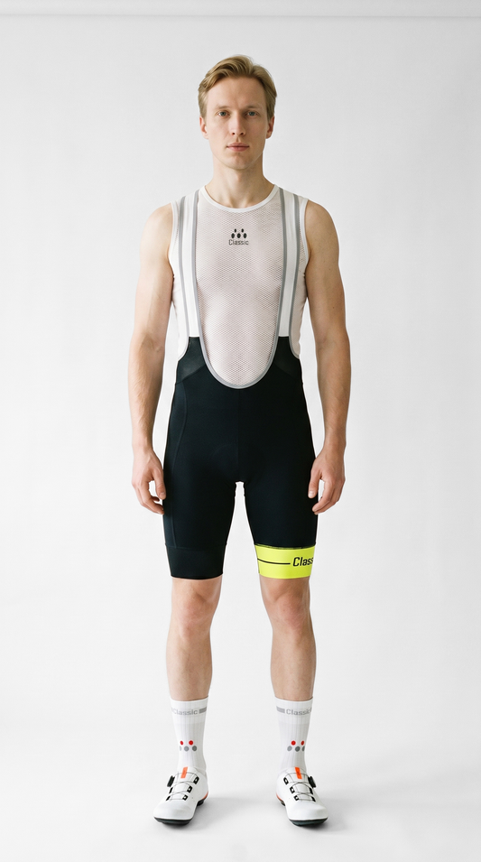Classic Cycling Metric Men's Bib Shorts – Fluo