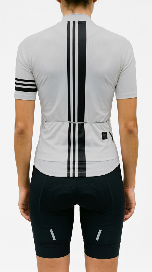 Classic Cycling Women's Metric 2 Cycling Jersey - Gray