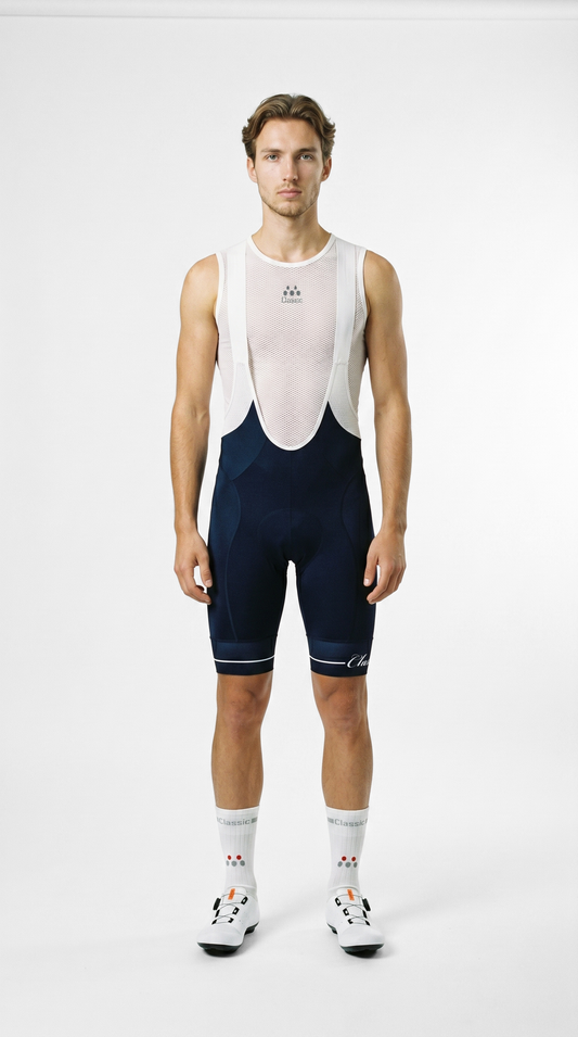 Classic Cycling Race 1.0 Men's Bib Shorts – Navy