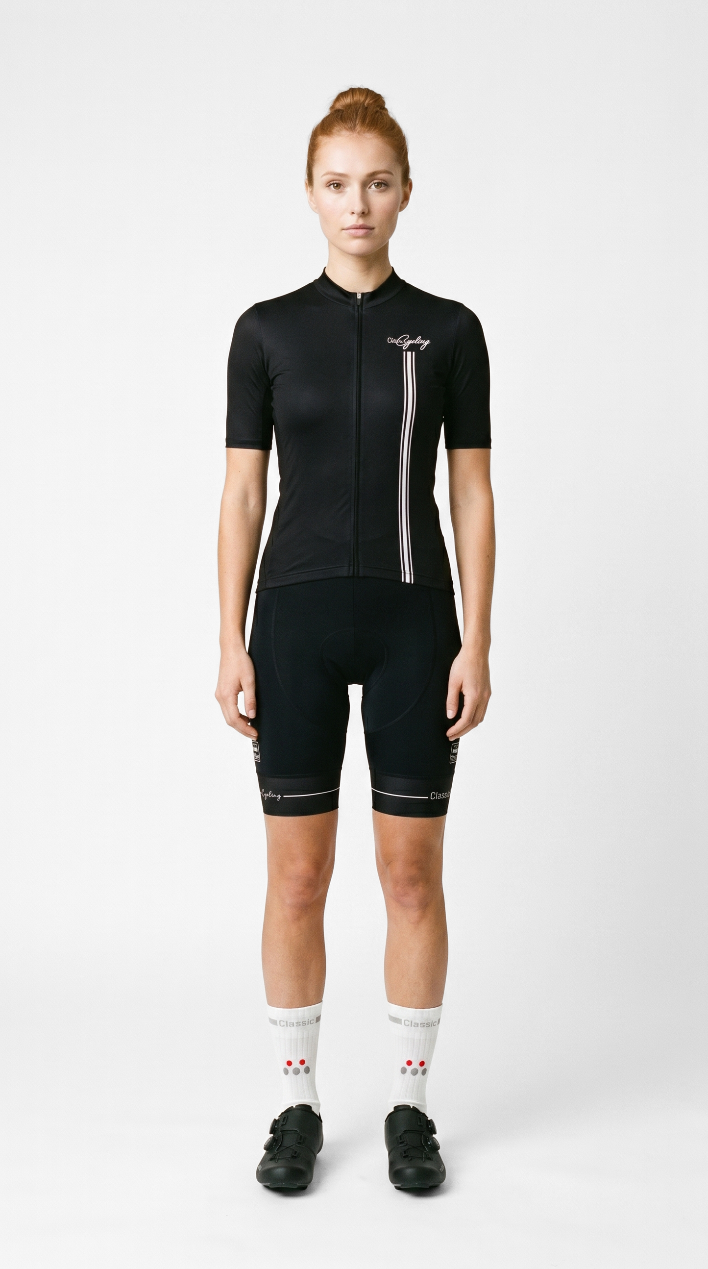Classic Cycling Women's Flex 2 Cycling Jersey – Black