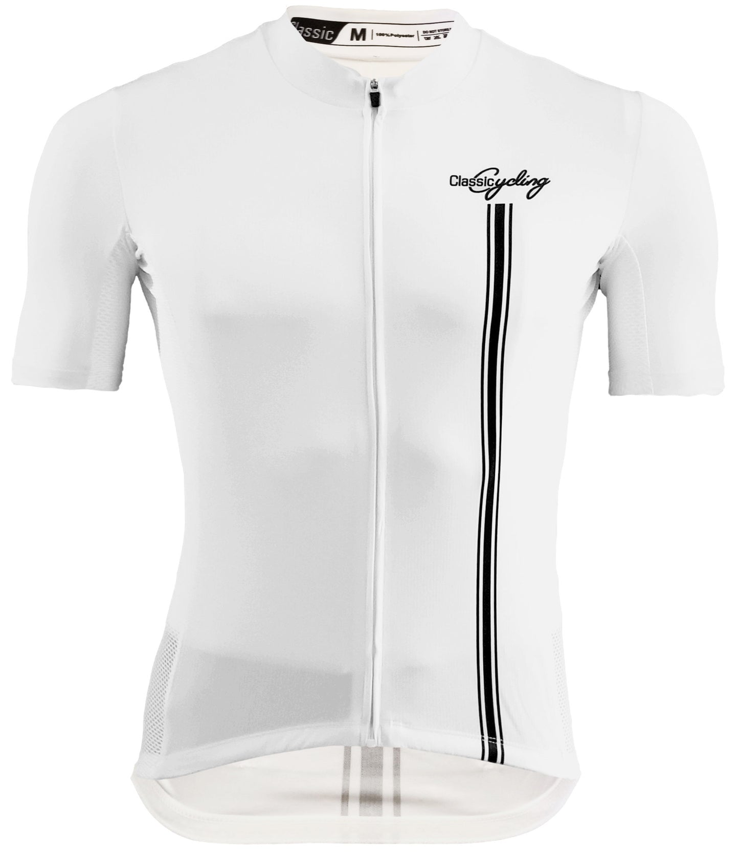 Classic Cycling Men's Flex 2 Cycling Jersey – White
