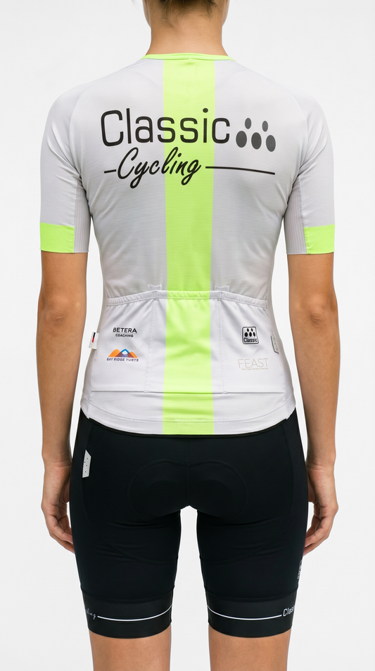 Classic Cycling Ice Jersey - Women's - Silver