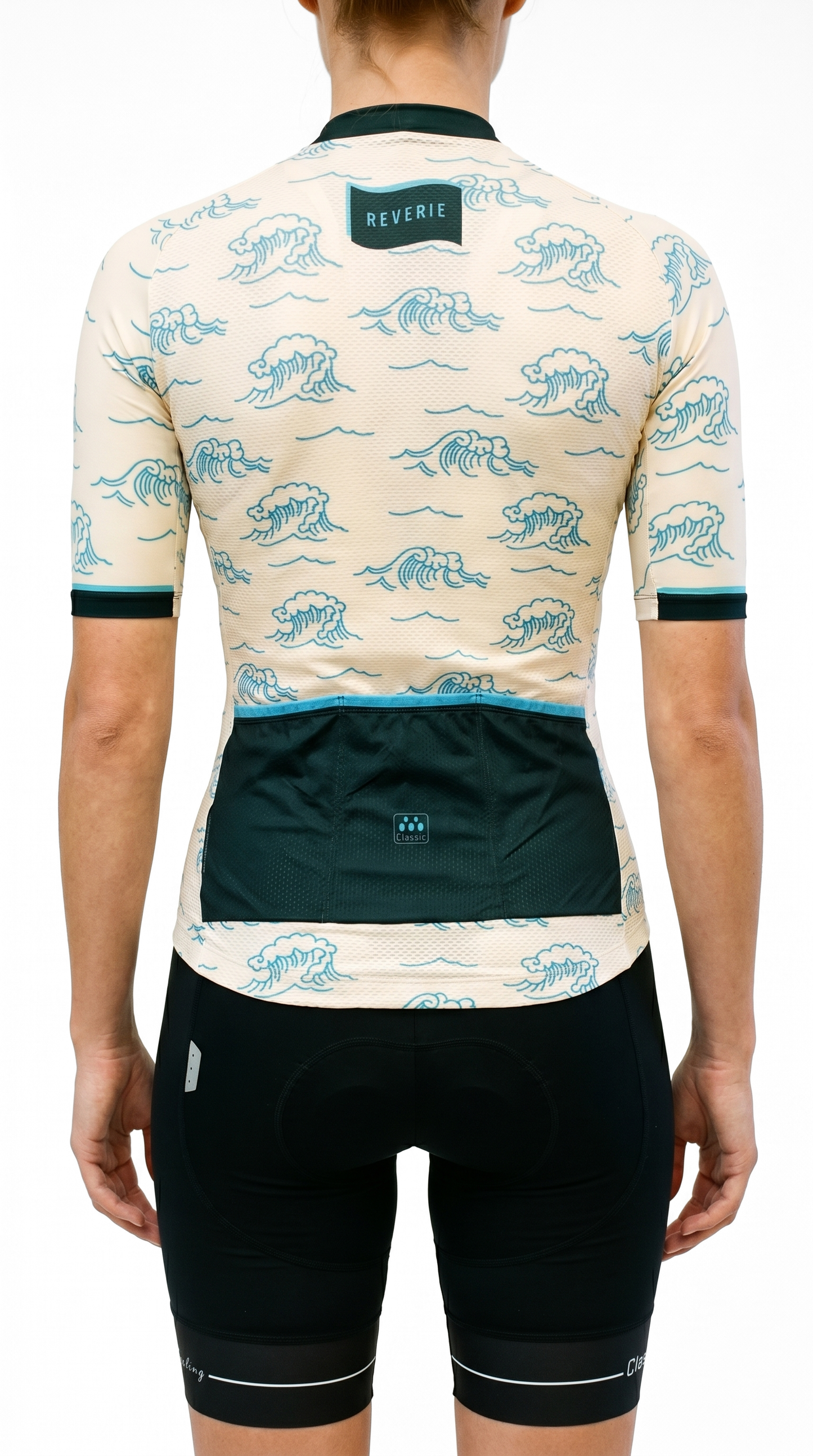 Classic Cycling Artist Series Ice Jersey - Women's - Waves