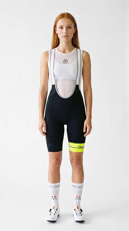 Classic Cycling Women's Metric Bib Short - Fluo