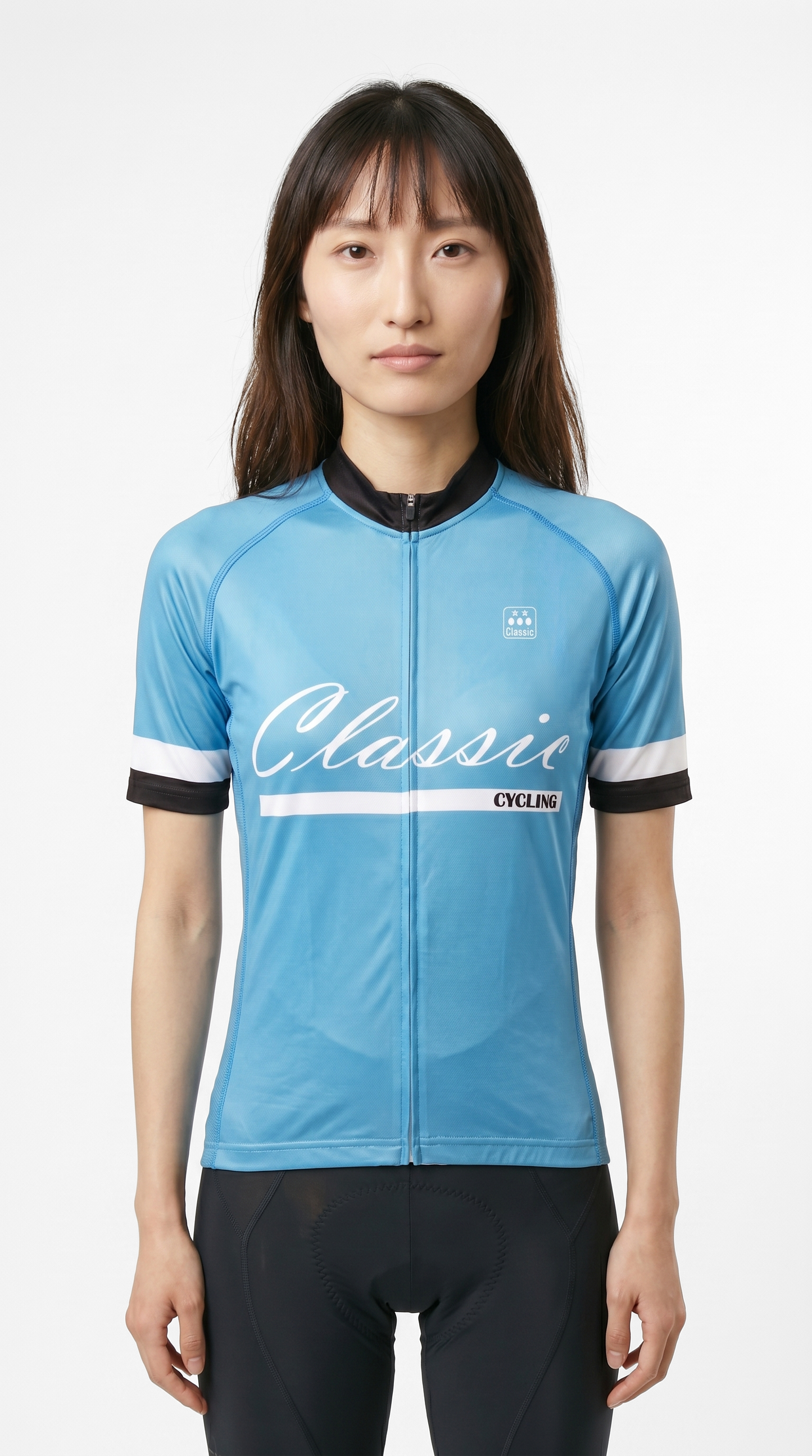 Women's Fondo Cycling Jersey - Blue | Classic Cycling