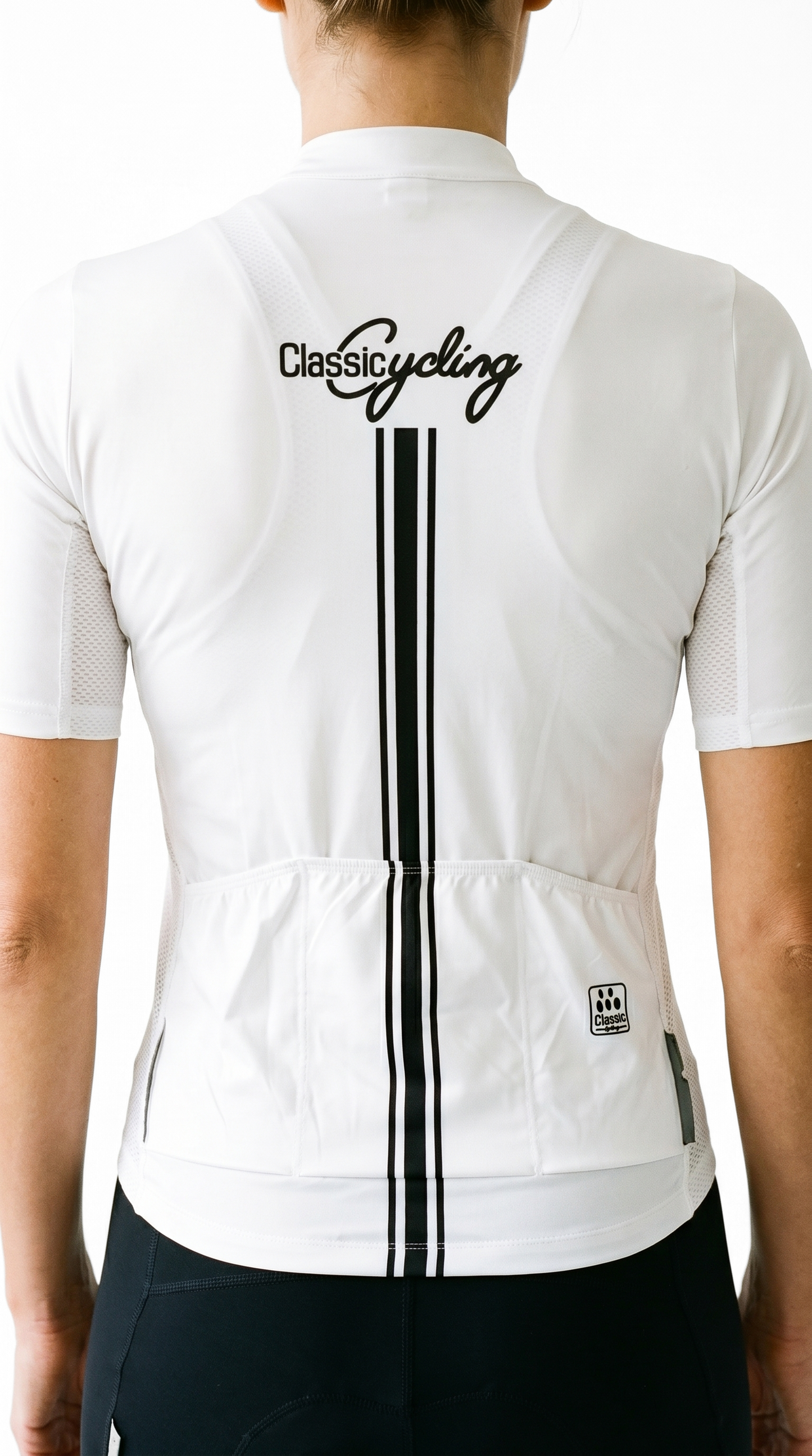 Classic Cycling Women's Flex 2 Cycling Jersey – White