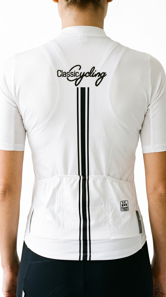 Classic Cycling Women's Flex 2 Cycling Jersey – White