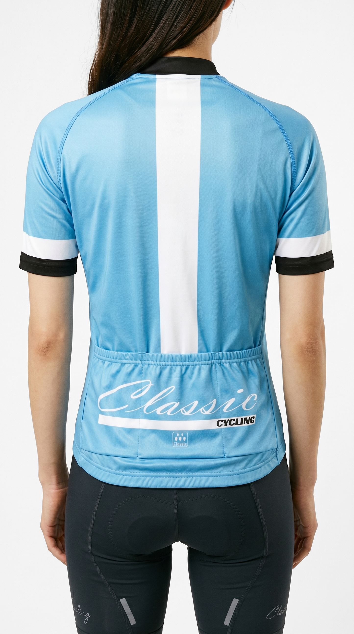 Women's Fondo Cycling Jersey - Blue | Classic Cycling