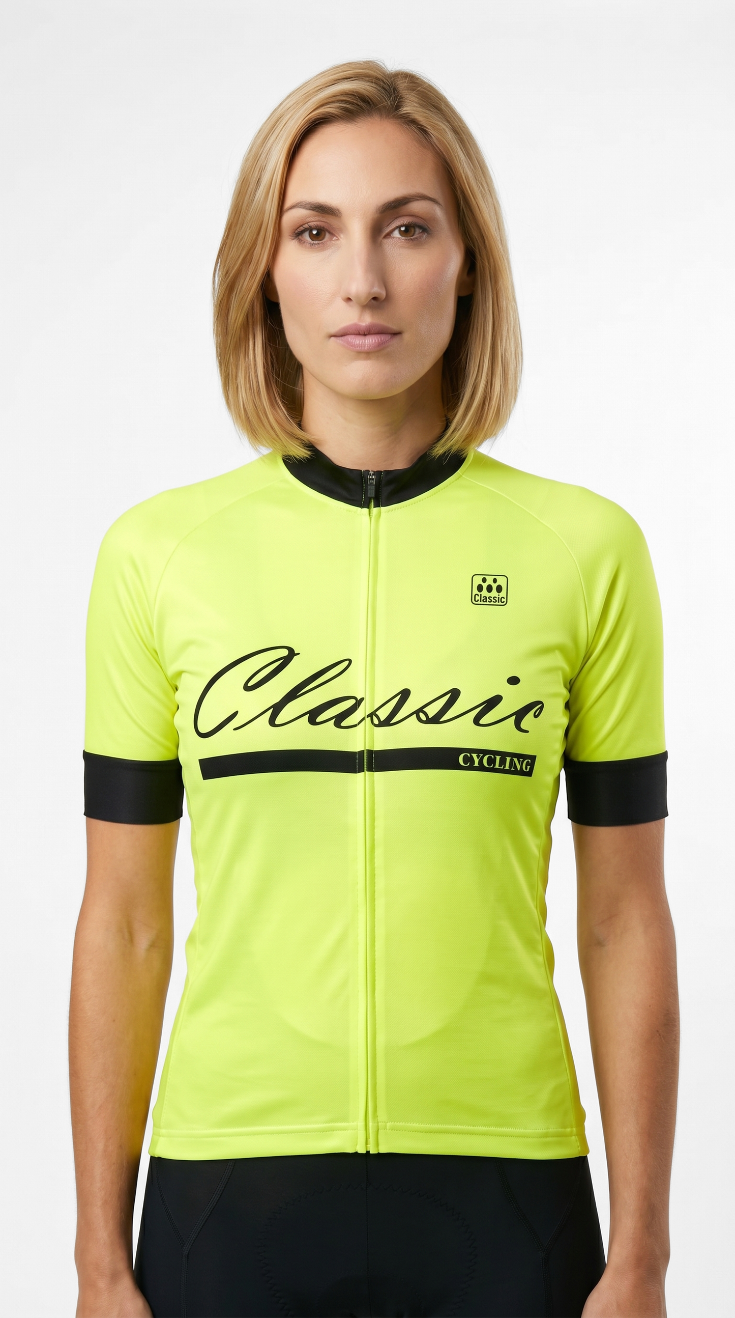 Women's Fondo Cycling Jersey - Fluorescent | Classic Cycling
