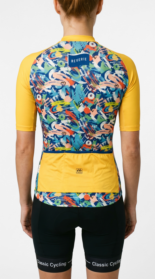 Classic Cycling Artist Series Ice Jersey - Women's - Art Informel