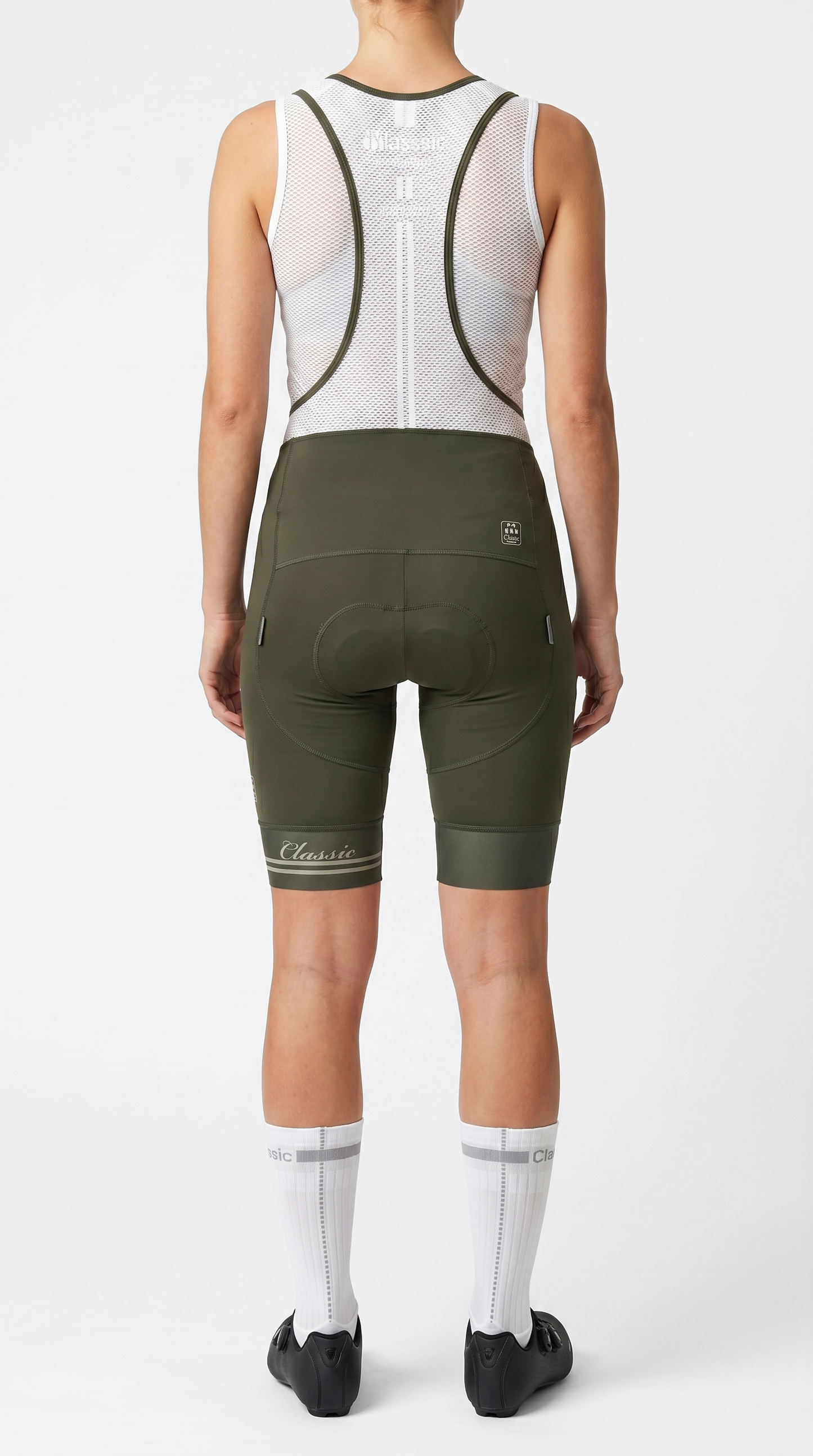 Classic Cycling Women's Fondo Bib Shorts – Olive
