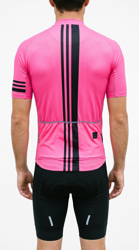 Classic Cycling Men's Metric 2 Jersey – Pink