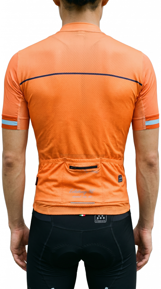 Classic Cycling Men's Pace Jersey – Fluo Orange