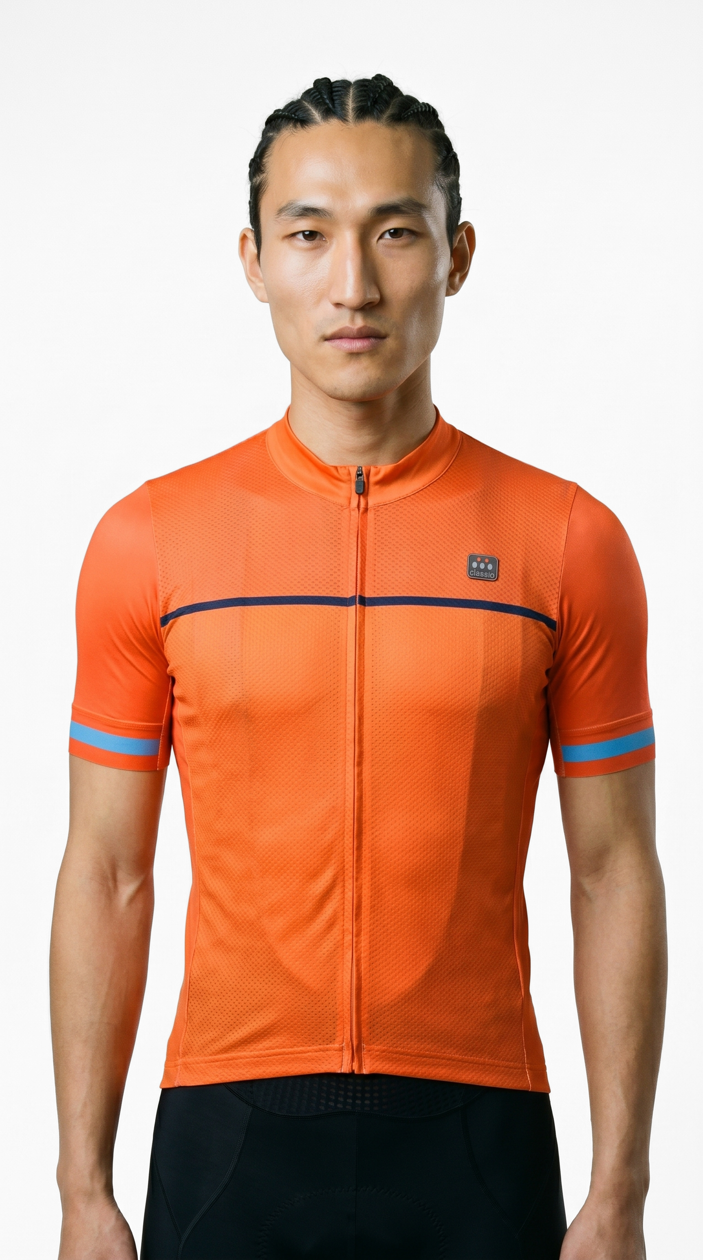 Classic Cycling Men's Pace Jersey – Fluo Orange