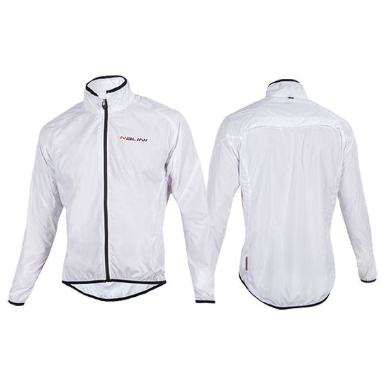Nalini Aria Light Windproof Jacket - White - Classic Cycling