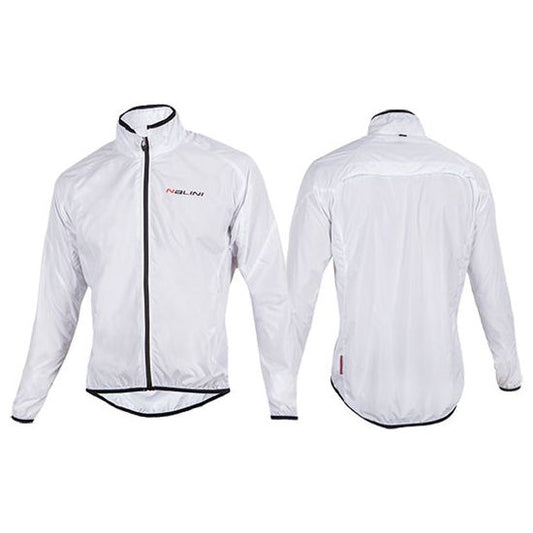 Nalini Aria Light Windproof Jacket - White - Classic Cycling