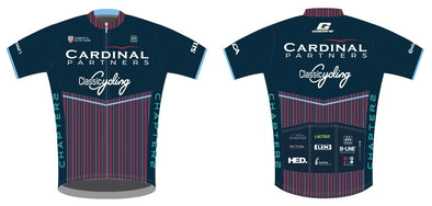 2022 Cardinal - Classic Cycling Women's Ice Pro Jersey - Navy - Classic Cycling